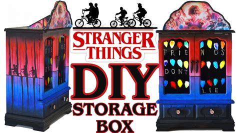 Diy Stranger Things Light Up Storage Jewellery Box Tutorial