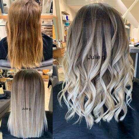 Ombre Blond Polaire Coiffures Cheveux Blonds Cheveux Beauté Coiffure