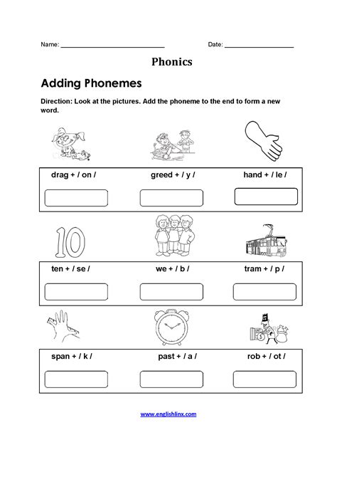 Free Printable Phonics Worksheets For Second Grade Free Printable A To