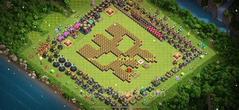 Best Funny Troll Base Th14 With Link 2024 Town Hall Level 14 Art Base