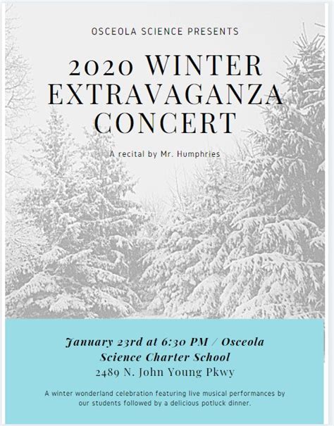 Winter Extravaganza Concert Orlando Fl Jan 23 2020 700 Pm