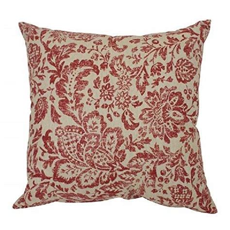 Hello love throw pillow, blue and white graphic throw pillow, typography home decor, nursery throw pillow, love bedding, baby shower gift throw pillow made from polyester fabric. 16x16 Red Damask Floral Pattern Throw Pillow Stylish ...