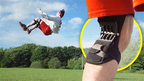 Jump Higher With These Spring Loaded Knee Braces Youtube