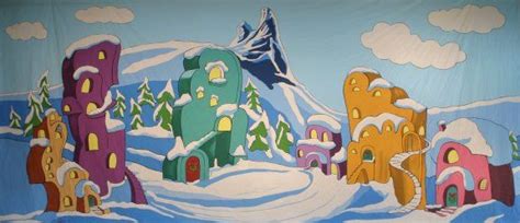 Whoville Village S3000 Whoville Backdrop Christmas Float Ideas