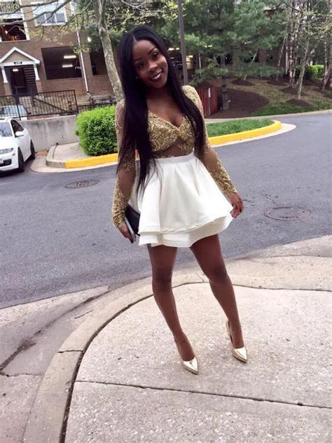 2017 Hot Sexy African American Negro Niñas Mini Short Prom Dress Una