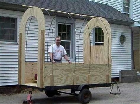 I spent a month out of my summer ignoring my kids and building a gypsy wagon. So awesome! Diy Gypsy wagon
