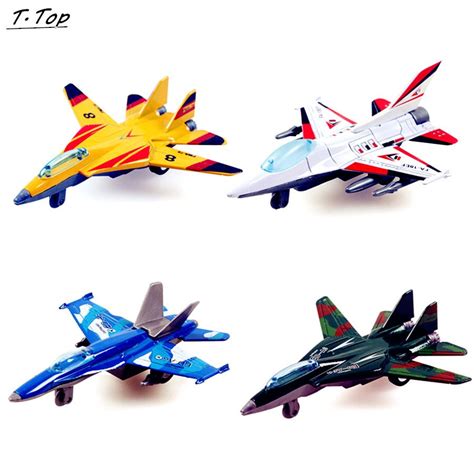 Wheels Mini Cheap Colorful Alloy Pull Back Airplane Fighter Jet Model