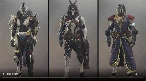 ‘destiny 2 Reveals All Its Shadowkeep Armor Sets And Their Sources