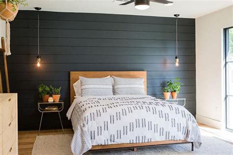 Farmhouse Bedroom Accent Wall Ideas