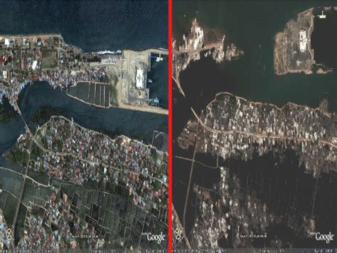 Also, the tourism industry, which is a major among the thousands of people killed or reported missing in thailand during the 2004 indian ocean tsunami were villagers in small communities on. Banda Aceh Before and After Tsunami für Google Earth ...