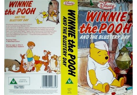 Winnie The Pooh And The Blustery Day 1968 On Disney Videos United