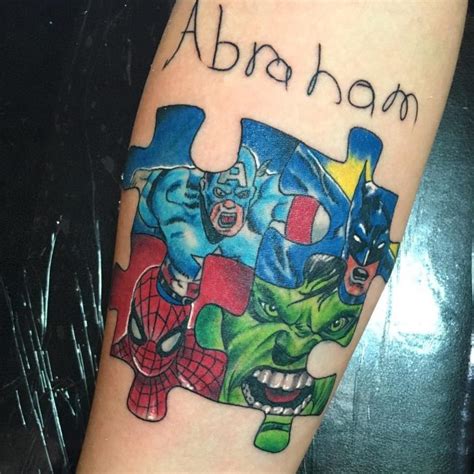 60 Wonderful Autism Tattoo Ideas Showing Awareness And