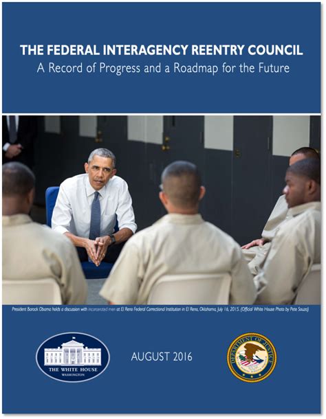 Federal Interagency Reentry Council A Record Of Progress And A Roadmap