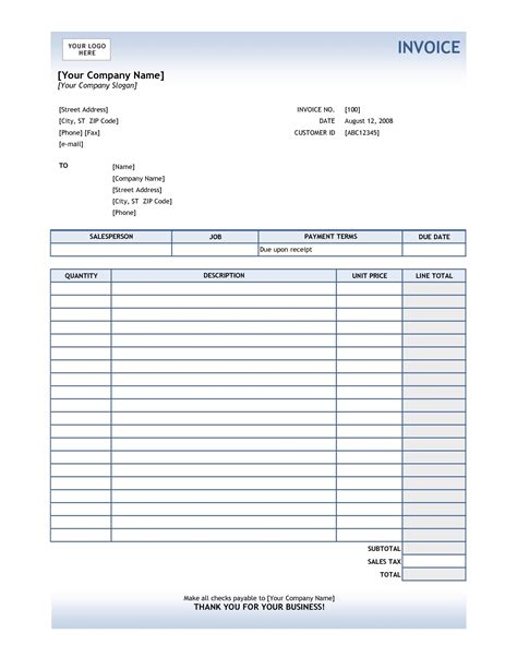 Create An Invoice Online For Free Invoice Template Ideas