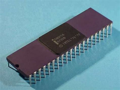 Intel 8085 8 Bit Microprocessor Pic Microcontroller 8 Bit Intel