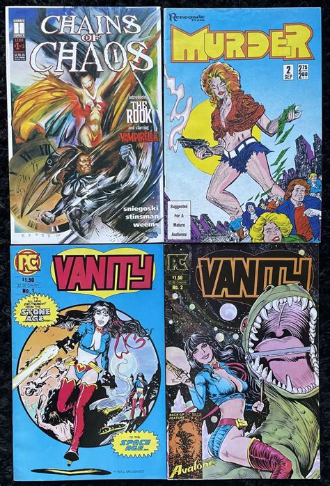 Sexy Bad Girl Comics Lot Of 20 Vampirella Lady Death Witchblade Red