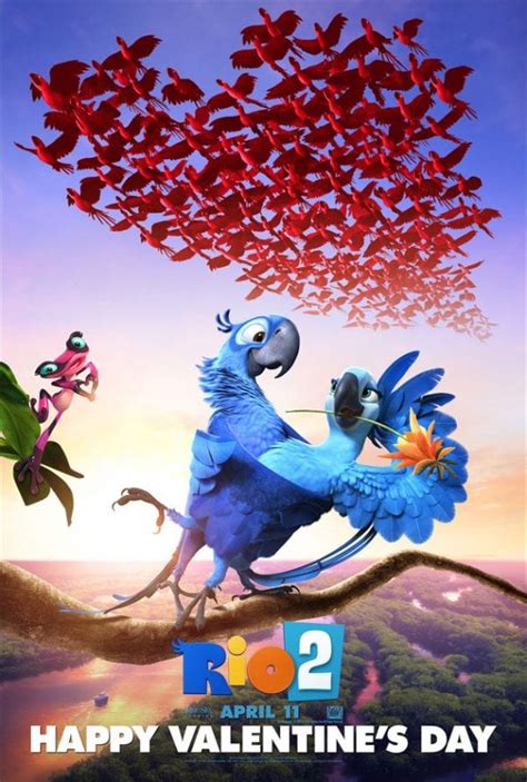 Rio 2 Celebrates Valentines Day With New Poster And Telenovela