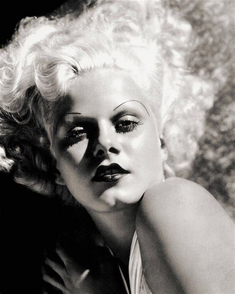 Jean Harlow Photo Print Poster Vintage Movie Star S Pinup Etsy George Hurrell Classic