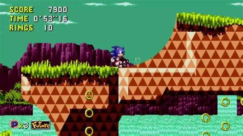 Sonic Cd Xbox One Stage 1 E 2 Youtube