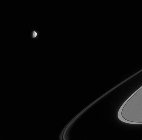 Cassini Views The Great Eye Of Saturns Moon Mimas