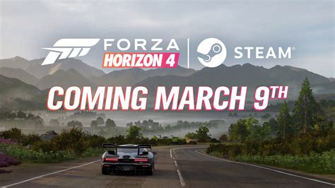Forza Horizon 4 Lands On Steam Next Month Franchises First On The