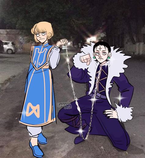 Kurapika and Chrollo Lucilfer (hunter x hunter) by magnetadraw in 2021