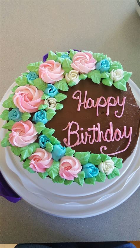 Birthday Cake Chocolate Cake Decoration Cake Birthday Cake With