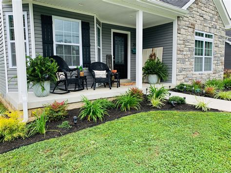 Landscaping Ideas In Front Of Porch Image To U