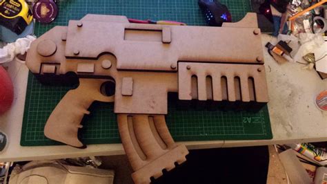 Laser Cut Warhammer Bolter By Smirnoff Pirate On Deviantart