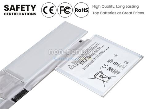 Microsoft Surface Book 2 1834 Keyboard Base Replacement Battery From