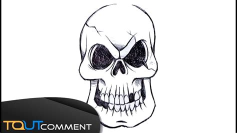Simplement, il ne incident que dessin tete de mort, non? Dessin de tête de mort 💀 - YouTube