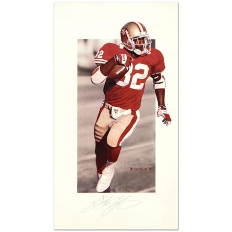 Set Of 3 Gold Rush 49ers Limited Edition 8x14 Lithographs Signed