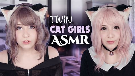 asmr roleplay your rescued twin cat girls ~ our happy little home youtube
