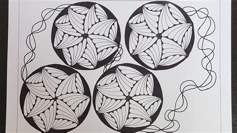Pattern 29how To Draw Patternszentangle Patternspattern Tutorial