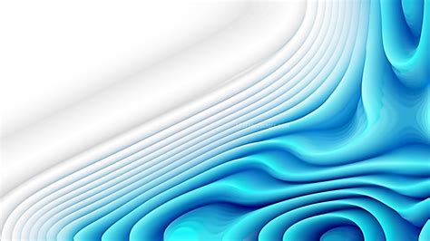 Blue And White Abstract Wallpaper