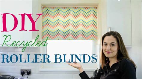 Irrespective of how small the cut, make sure that you cut ½ of the measurement taken from either side of the blinds. How to Recycle DIY Roller Blinds - The Carpenter's Daughter