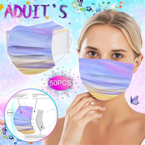 1050pc Adult Fashion Mesh Disposable Protection Three Layer Breathable