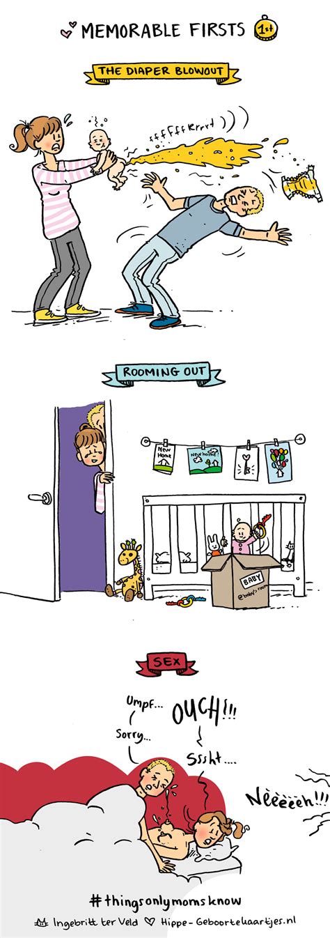 Hilarious Relatable Cartoons About Life As A Babe Mum