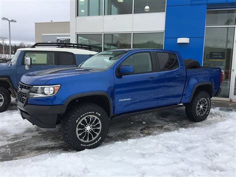 My Kinetic Blue 2018 Zr2 Ccsb Chevy Colorado And Gmc Canyon