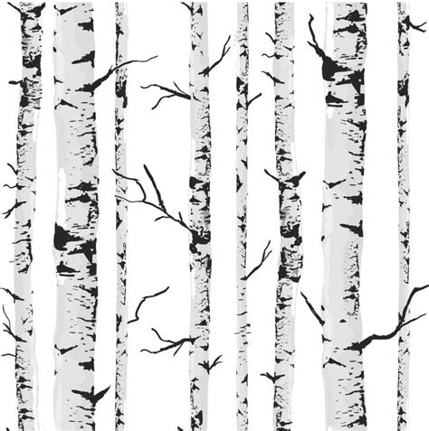 Free Download Aliexpresscom Buy Birch Tree Pattern Pvc Woods Wallpaper Tv X For Your