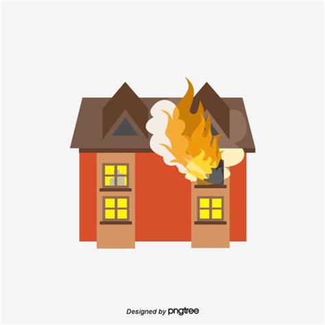 Cartoon city 2:farm to town. Cartoon House Fire Prevention Propaganda, Building, House ...