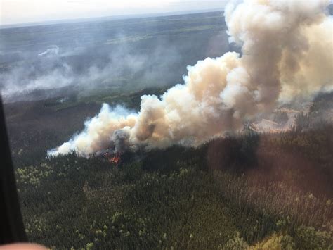 Peace River Forest Area Update May 18 2019 Battle Complex Fire Growth