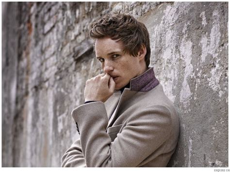 Eddie Redmayne Dons Winter Outerwear For Esquire Uk January 2015 Photo