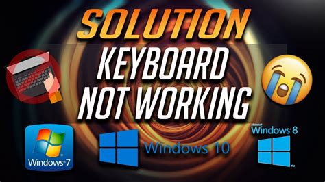 How To Fix Keyboard Not Working Problem In Windows 1087 6