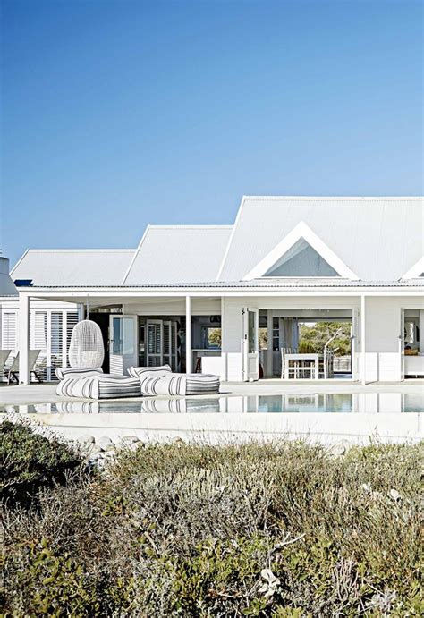 An All White Contemporary Beach House In South Africa Inside Out