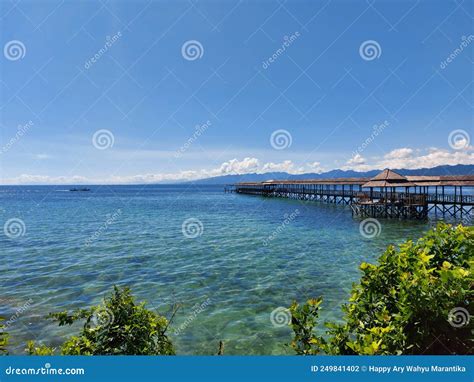 Sea View With The Traditional Dock Hallway In The Vacation Object