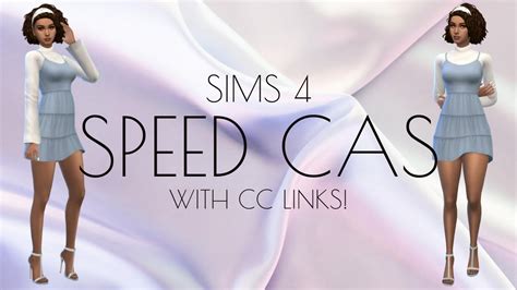 Sims 4 Speed Cas Cc Links In Description Youtube