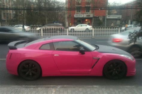 Pink Nissan Gt R In China Obviously Autoevolution