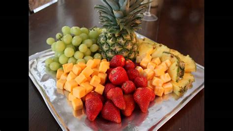 Cool Fruit Tray Arrangement Ideas Youtube
