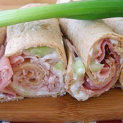 Foodvee Turkey Wraps With Cucumber Cream Cheese Cooking Recipes
